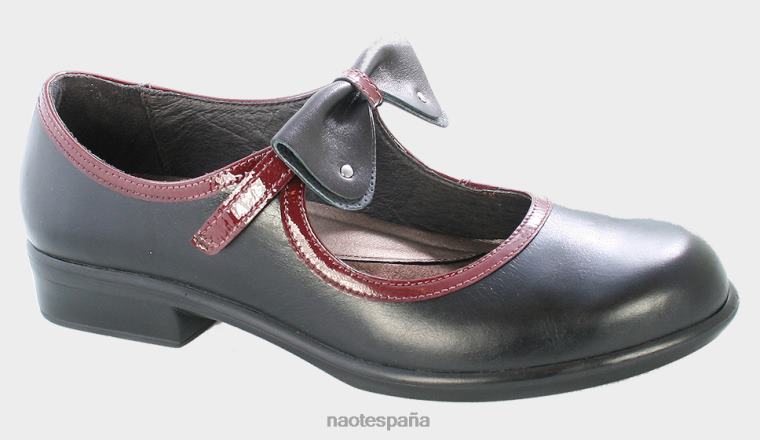 calzado NAOT mujer fantasma litro de hielo negro/litro de rojo remolacha 6N0Z560