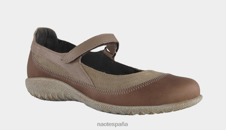 calzado NAOT mujer kirei almendra ante corteza nubuck piedra suave lthr 6N0Z5