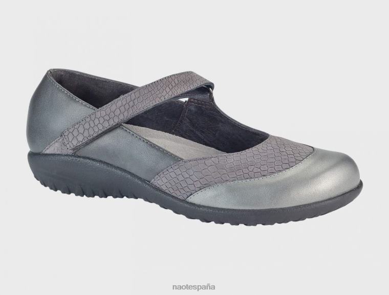 calzado NAOT mujer luga iguana gris lata gris esterlina 6N0Z600