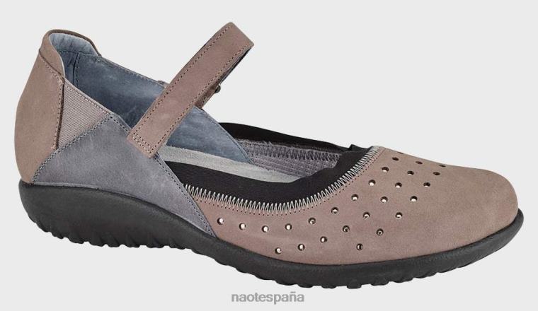 calzado NAOT mujer matúa piedra nubuck vintage pizarra lthr/vidrio plata 6N0Z538