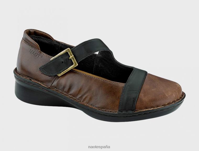 calzado NAOT mujer ritmo marrón silla de montar marrón nuez negro azabache 6N0Z585