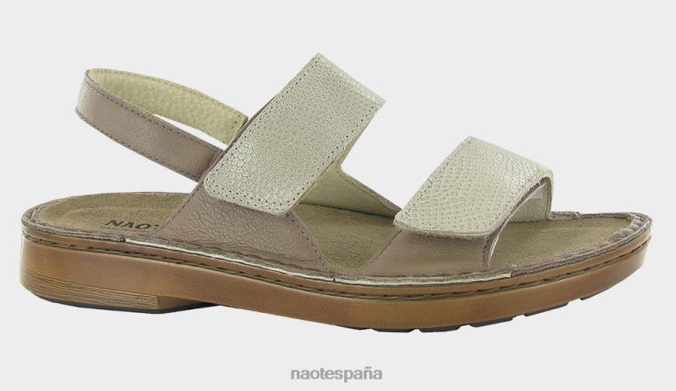 calzado NAOT mujer Burgos bolsa de lagarto beige/bolsa de piedra blanda 6N0Z120