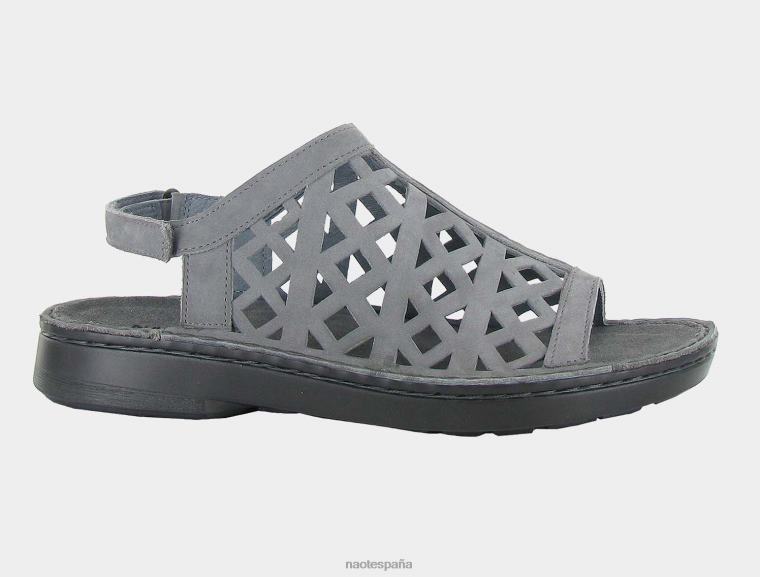 calzado NAOT mujer amador nubuck gris humo 6N0Z160