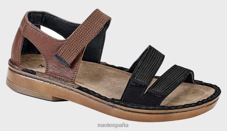 calzado NAOT mujer amaranto tostado francés toffee brown lthr/terciopelo negro 6N0Z249