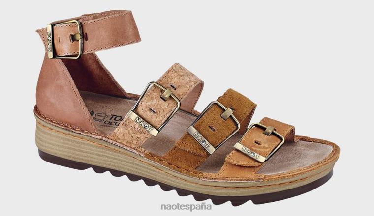 calzado NAOT mujer begonia oily dune desierto ante corcho marrón latte 6N0Z395