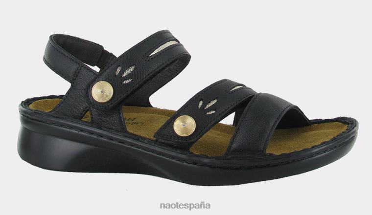 calzado NAOT mujer cadencia Lthr negro suave/lthr oro radiante 6N0Z73