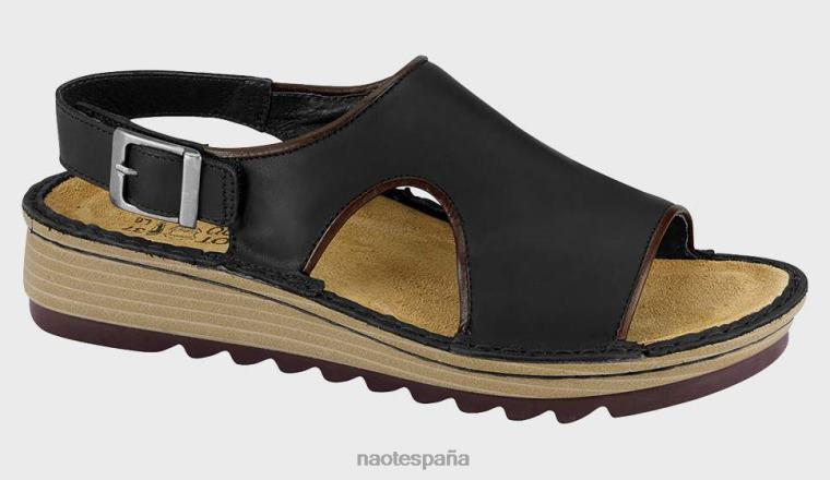 calzado NAOT mujer ficus nubuck carbón graso marrón toffee 6N0Z492