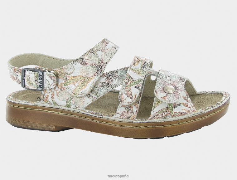 calzado NAOT mujer flor cuero floral 6N0Z119
