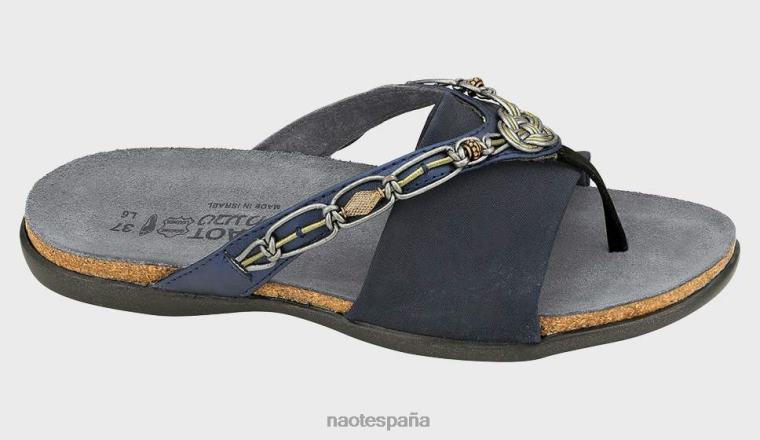 calzado NAOT mujer jennifer Lthr de mar polar/estiramiento azul marino 6N0Z354