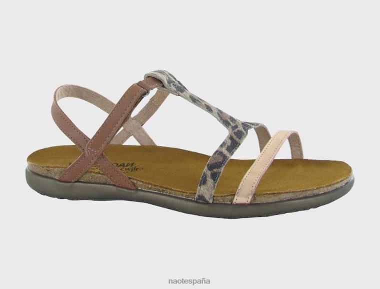 calzado NAOT mujer judit oro rosa lthr/guepardo ante moca rosa lthr 6N0Z230