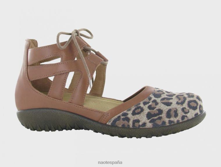 calzado NAOT mujer kata gamuza guepardo moca rosa lthr 6N0Z168