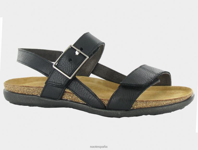 calzado NAOT mujer nora cuero negro suave 6N0Z121