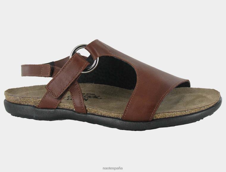 calzado NAOT mujer olivia cuero castaño suave 6N0Z81