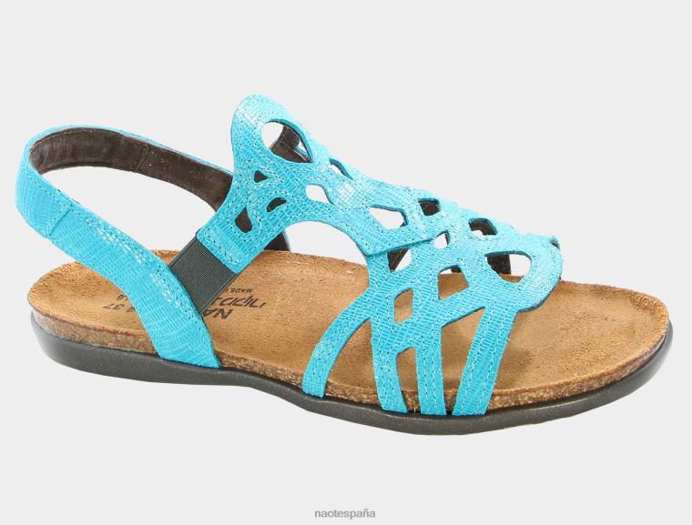 calzado NAOT mujer rebeca cuero aguamarina 6N0Z430