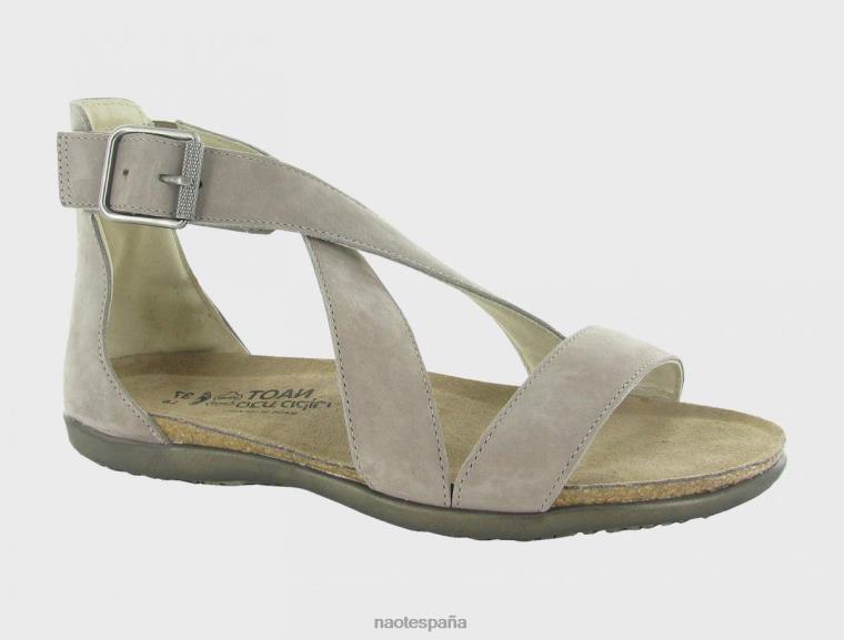 calzado NAOT mujer rianna nubuck de piedra 6N0Z448