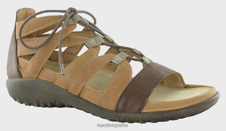 calzado NAOT mujer selo café con leche marrón caramelo marrón peltre 6N0Z422