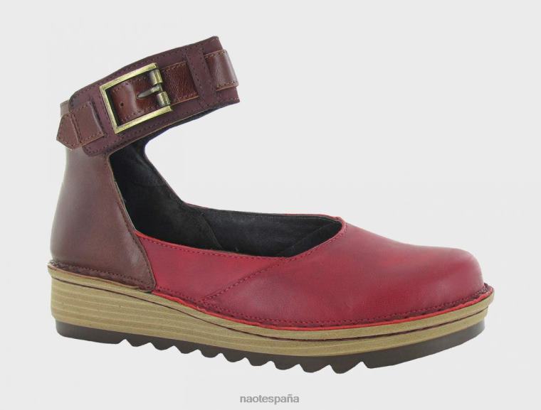 calzado NAOT mujer sicomoro berry lthr/equipaje marrón violeta 6N0Z493