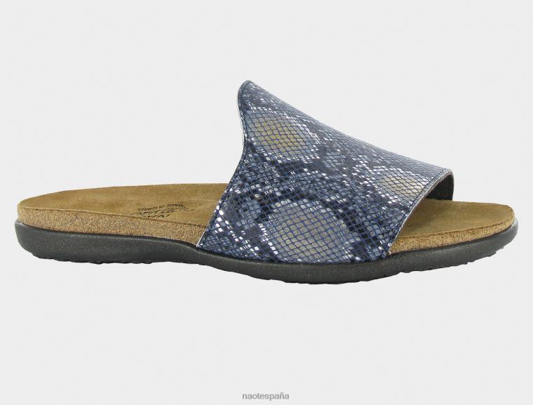 calzado NAOT mujer skylar pitón azul marino lthr 6N0Z133