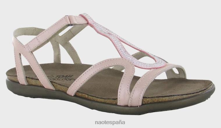 calzado NAOT mujer tamara rosa perla rosa claro con remaches plateados 6N0Z323