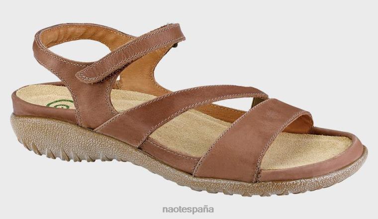 calzado NAOT mujer étera cuero marrón café con leche 6N0Z225