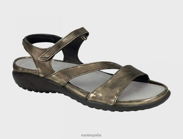 calzado NAOT mujer étera cuero metálico 6N0Z228