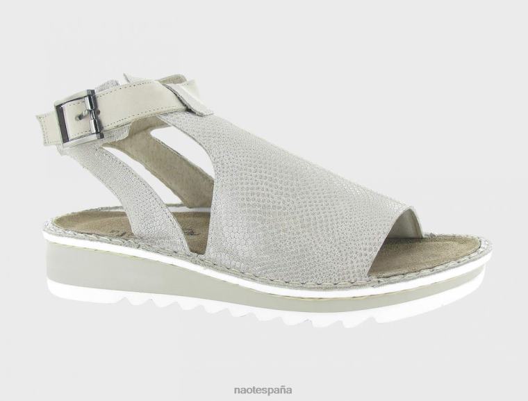 calzado NAOT mujer verbena cuero lagarto beige/nobuk beige 6N0Z212