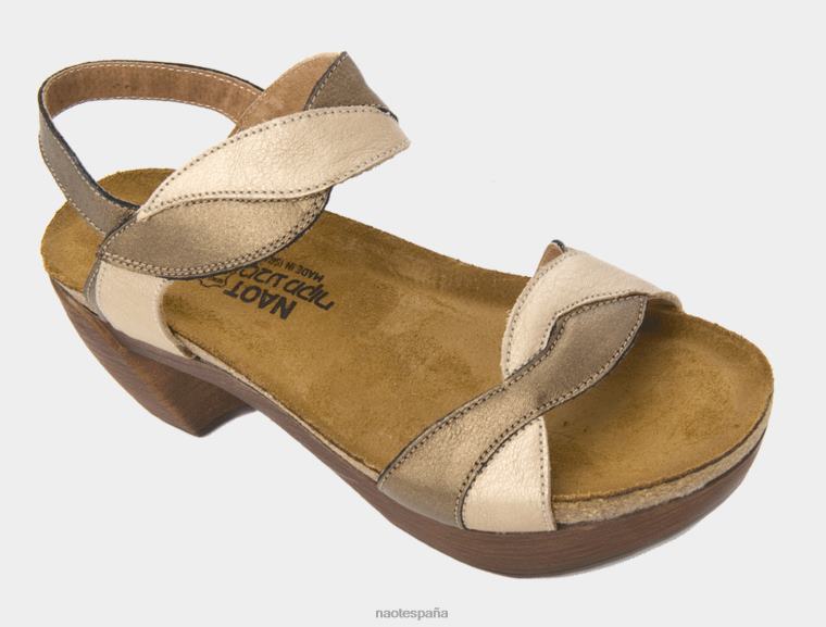 calzado NAOT mujer Unión champán dorado griego lthr 6N0Z504