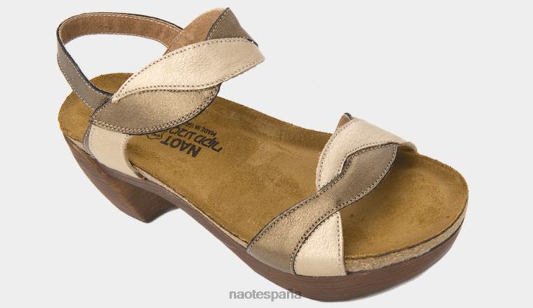 calzado NAOT mujer Unión champán dorado griego lthr 6N0Z504