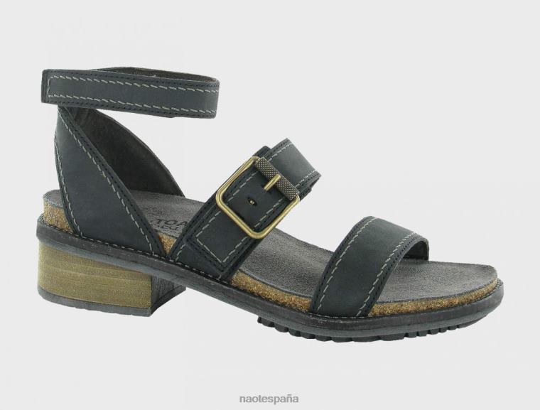 calzado NAOT mujer beatnik nubuck de carbón aceitoso 6N0Z479