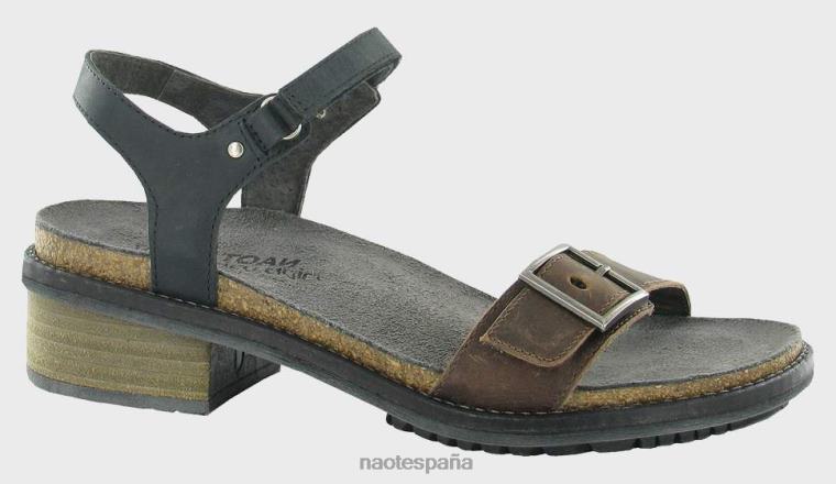 calzado NAOT mujer bohemia Crazy Horse lthr/nubuck de carbón aceitoso 6N0Z407