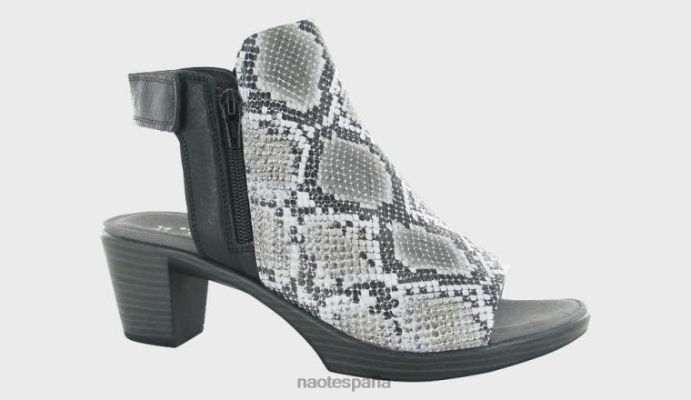 calzado NAOT mujer favorito Lthr cobra gris/lthr negro suave 6N0Z97