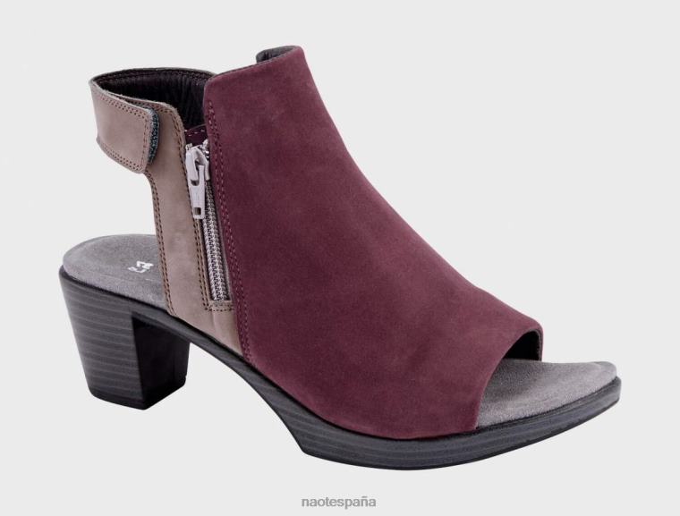 calzado NAOT mujer favorito nubuck violeta nubuck shiitake 6N0Z98