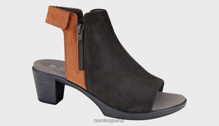 calzado NAOT mujer favorito terciopelo negro marrón hawaiano 6N0Z101