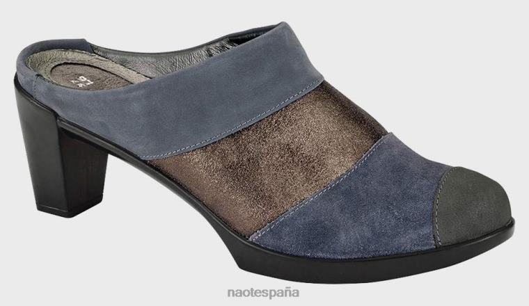 calzado NAOT mujer fortuna plumoso azul gris brillo azul medianoche gris sombra 6N0Z535