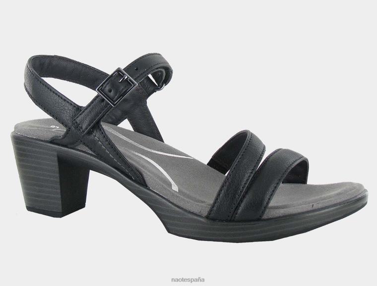 calzado NAOT mujer generosidad cuero negro suave 6N0Z55