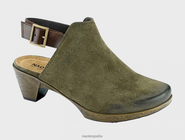 calzado NAOT mujer mejora aceitoso oliva nuez marrón 6N0Z511