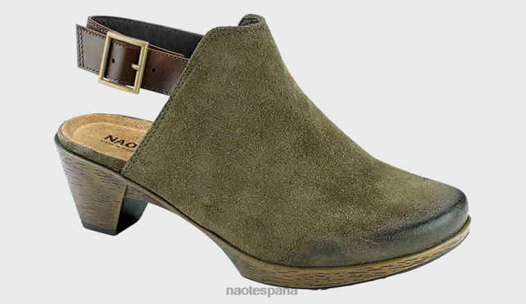 calzado NAOT mujer mejora aceitoso oliva nuez marrón 6N0Z511