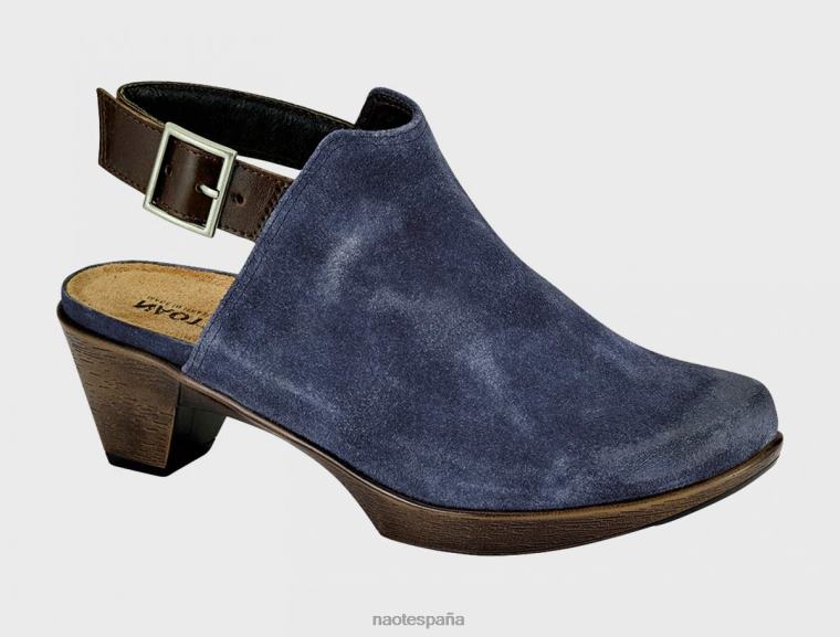 calzado NAOT mujer mejora nogal azul medianoche cepillado 6N0Z512