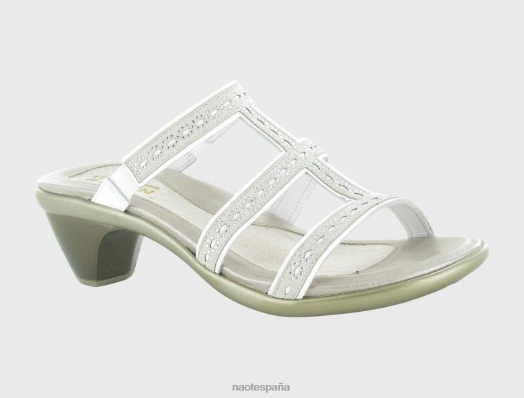 calzado NAOT mujer novedoso piedras beige beige blancas 6N0Z267