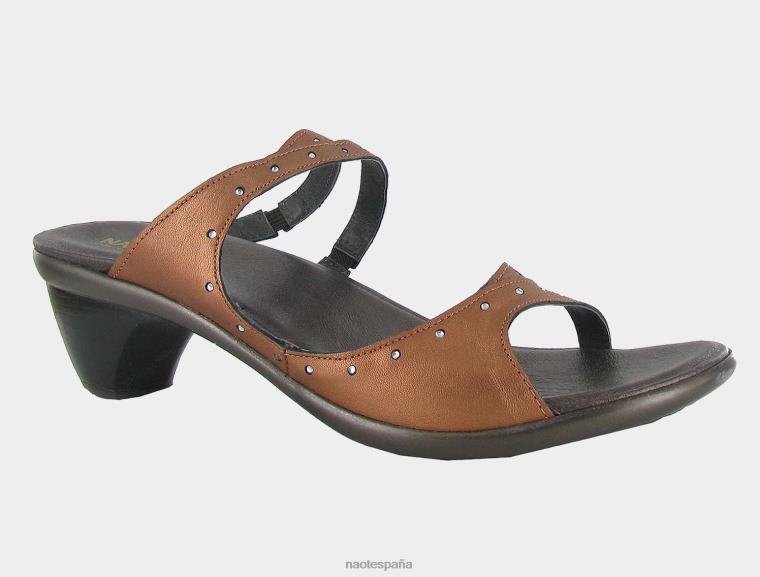 calzado NAOT mujer vital cuero mandarina 6N0Z367