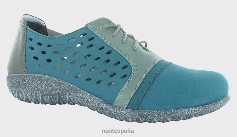 calzado NAOT mujer lalo verde azulado nubuck verde mar gris estaño 6N0Z275