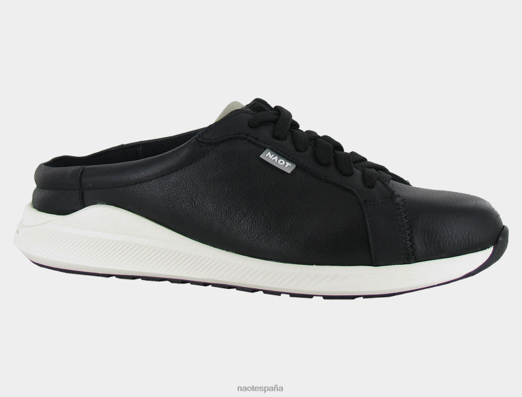 calzado NAOT mujer radón Lthr negro suave/Lthr marfil suave 6N0Z4