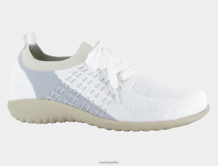 calzado NAOT mujer tama punto blanco gris oscuro 6N0Z69