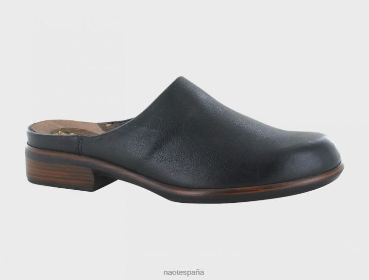 calzado NAOT mujer lodos cuero negro suave 6N0Z40