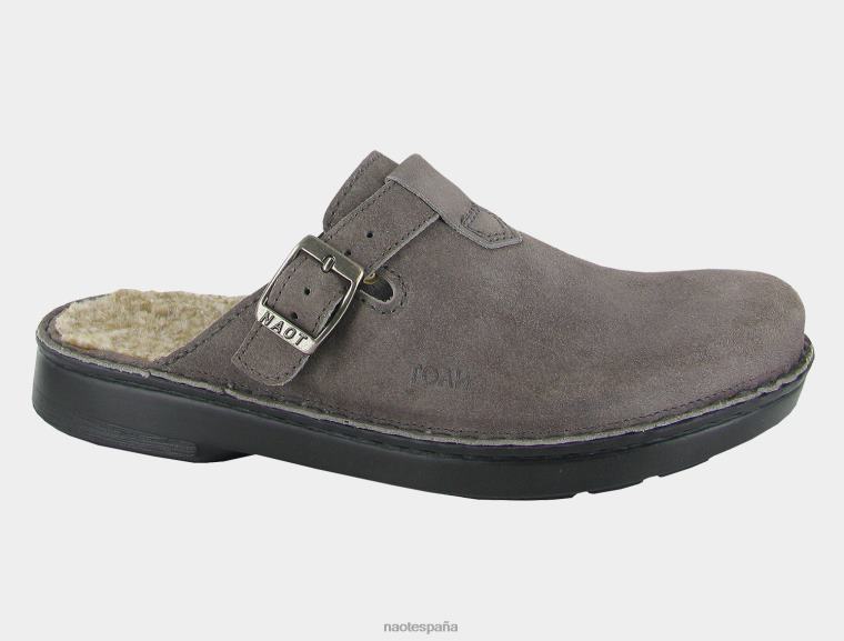 calzado NAOT mujer martos gamuza gris topo 6N0Z50