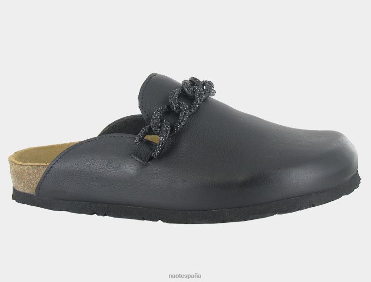 calzado NAOT mujer memphis cuero negro suave 6N0Z78