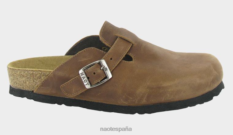 calzado NAOT mujer primavera silla de montar de cuero marrón 6N0Z88