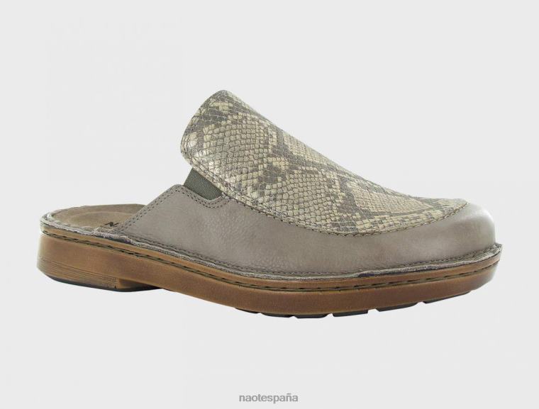 calzado NAOT mujer procida Lthr de piedra blanda/Lthr de cobra dorada 6N0Z178