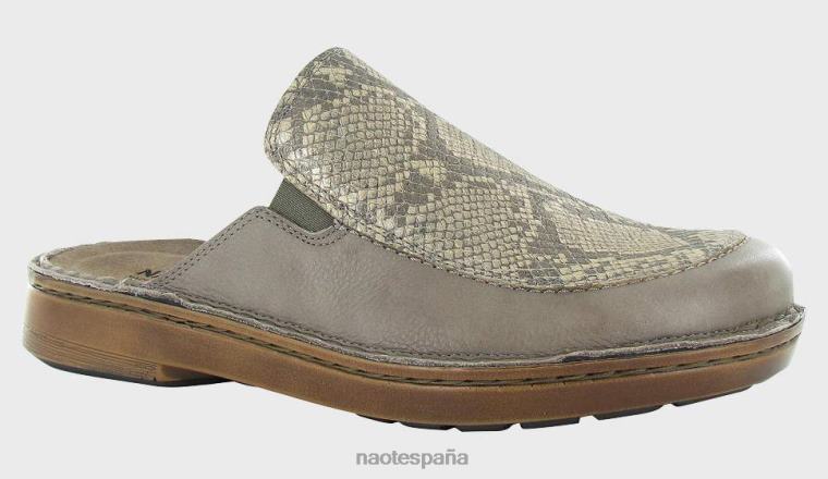 calzado NAOT mujer procida Lthr de piedra blanda/Lthr de cobra dorada 6N0Z178