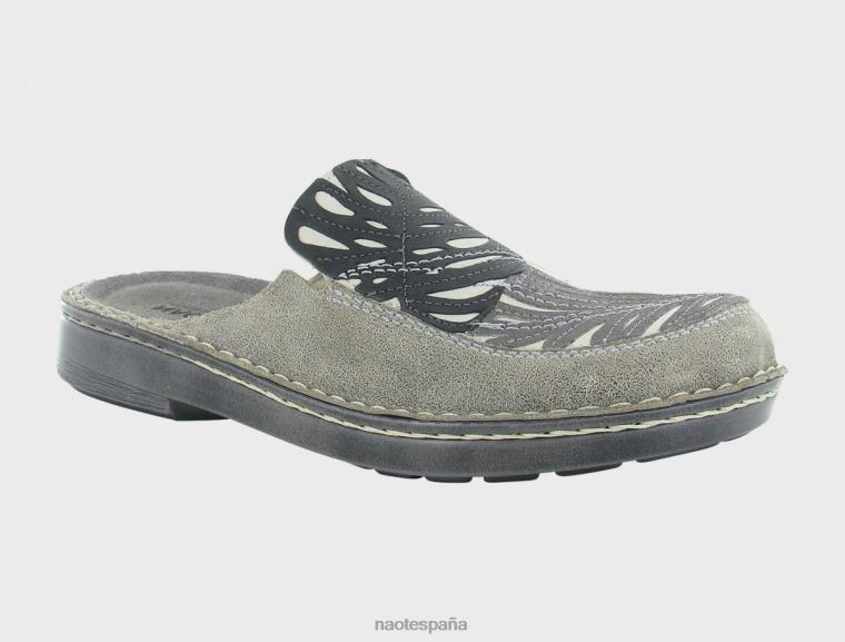 calzado NAOT mujer zafra beige moteado lthr/beige caqui gris brillante lthr/nobuck terciopelo negro 6N0Z507